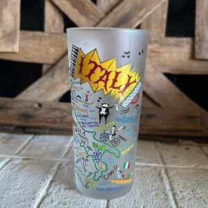 catstudio "Italy" Frosted Novelty Glass (27)